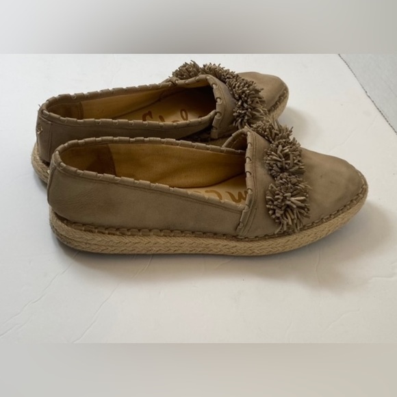 Sam Edelman Pre-Owned Women’s Taupe-Beige Issa Espadrille Ivory Size 8 - Picture 10 of 12